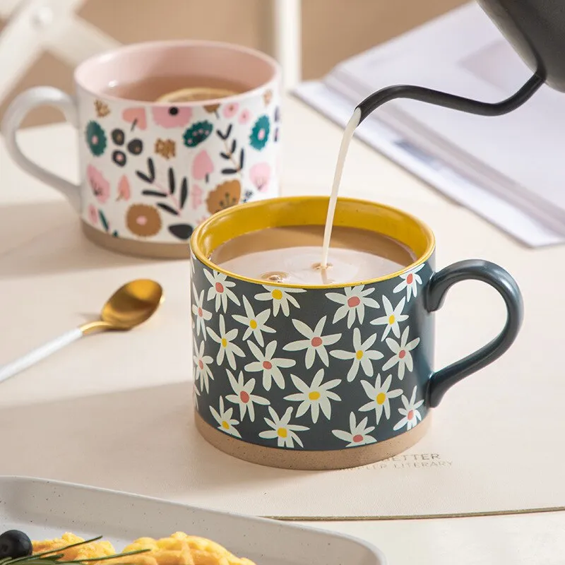 400ML Porcelain coffee mugs