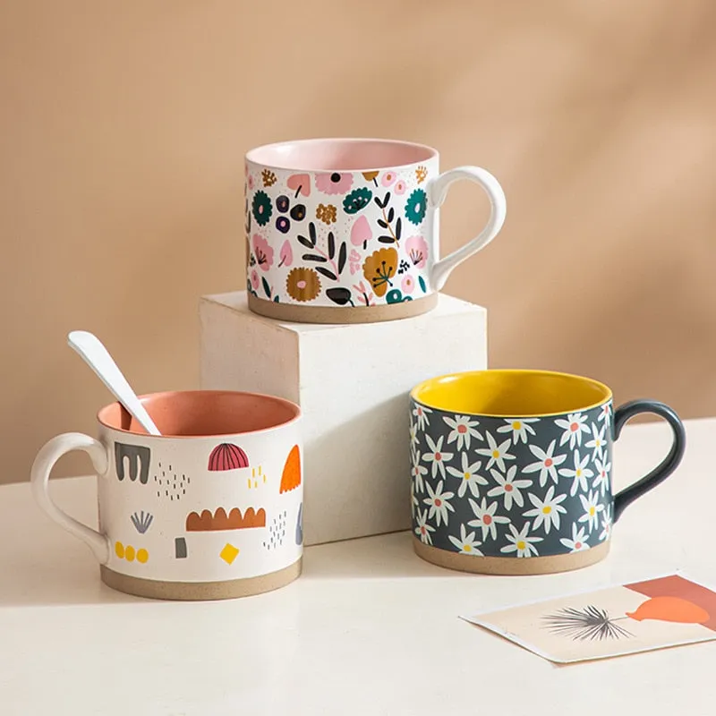 400ML Porcelain coffee mugs