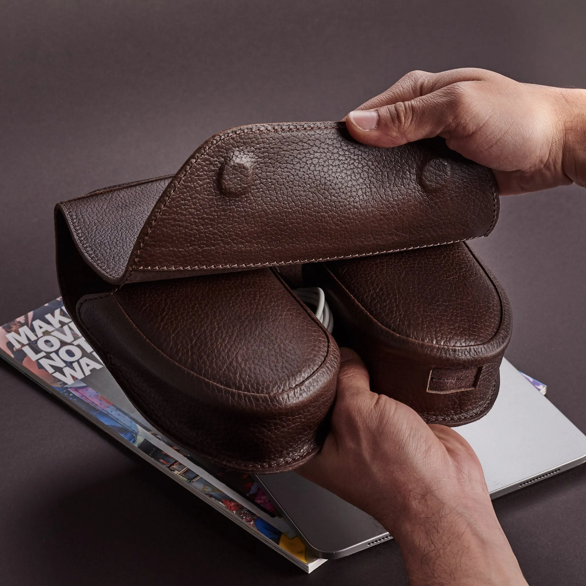 AirPods Max Case · Dark Brown