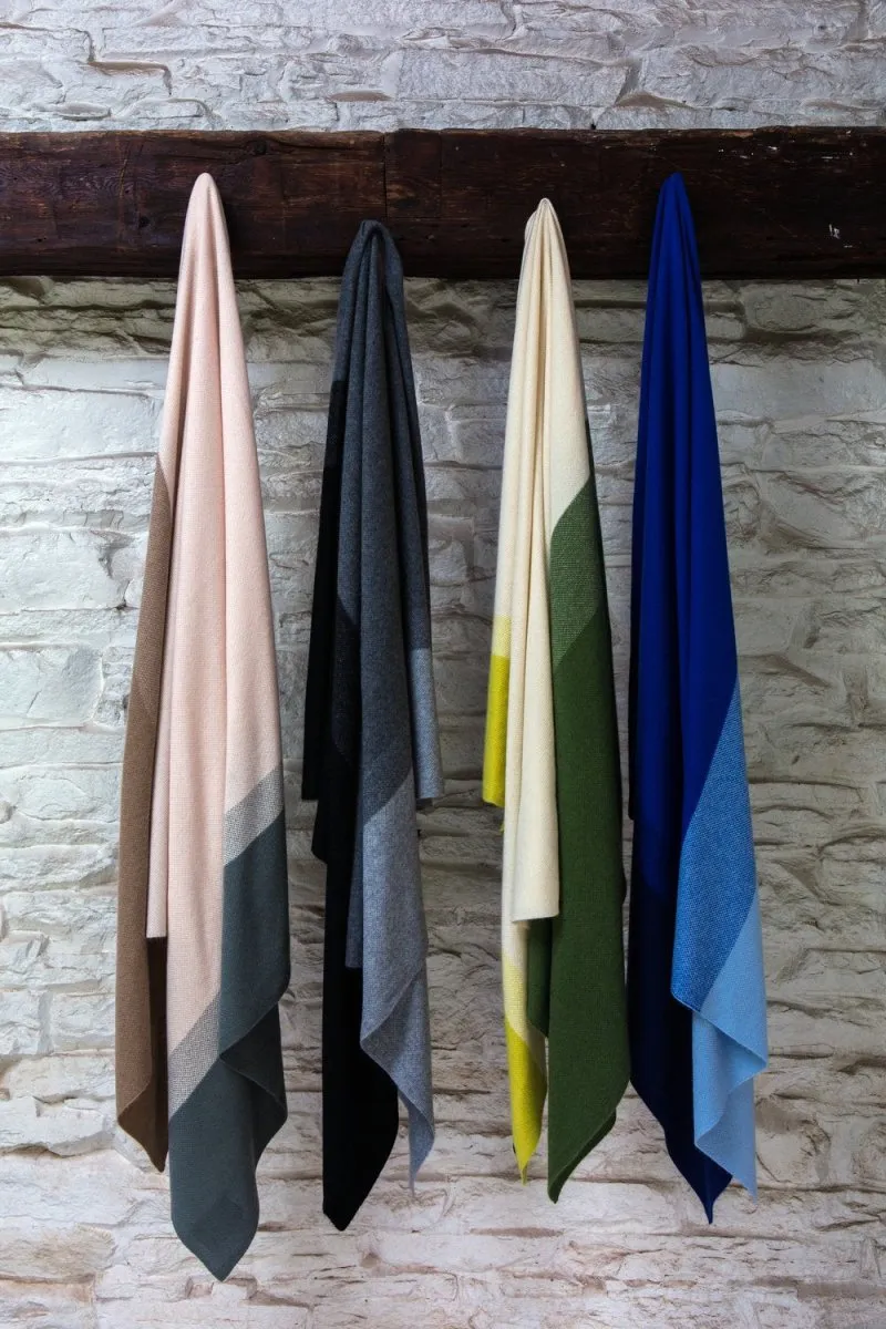 Array Pink Cashmere Throw