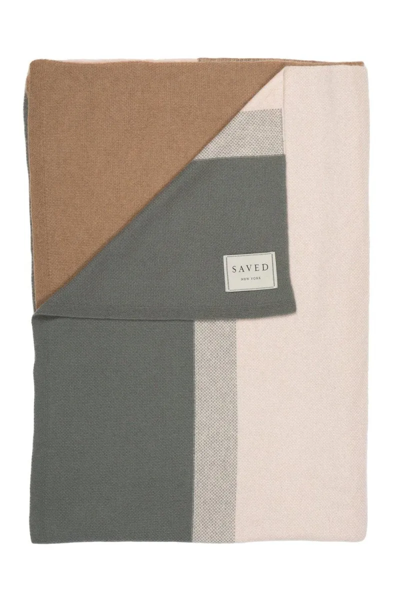 Array Pink Cashmere Throw