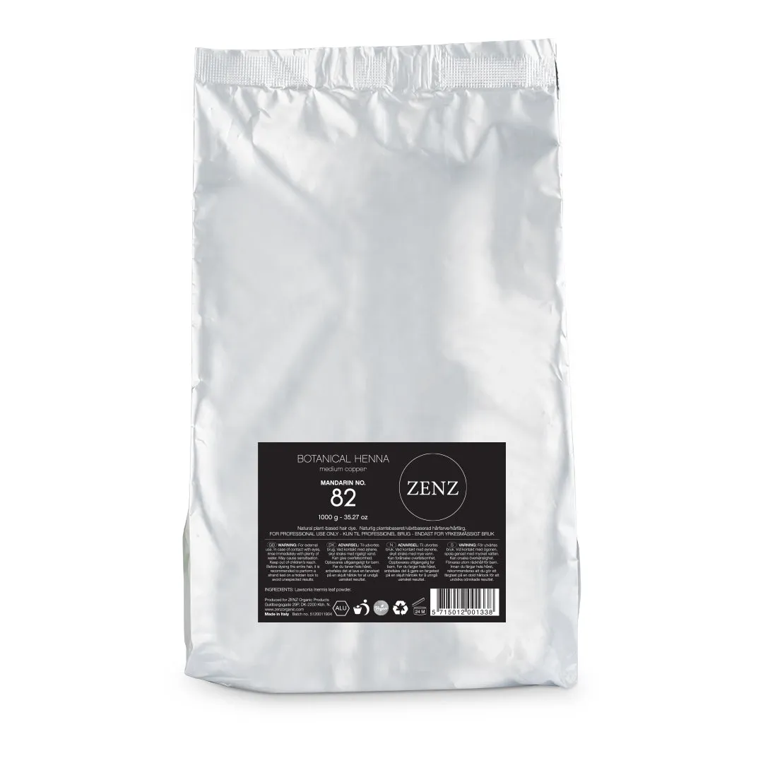 Botanical Henna Hair Colour Mandarin no. 82 (100 g)