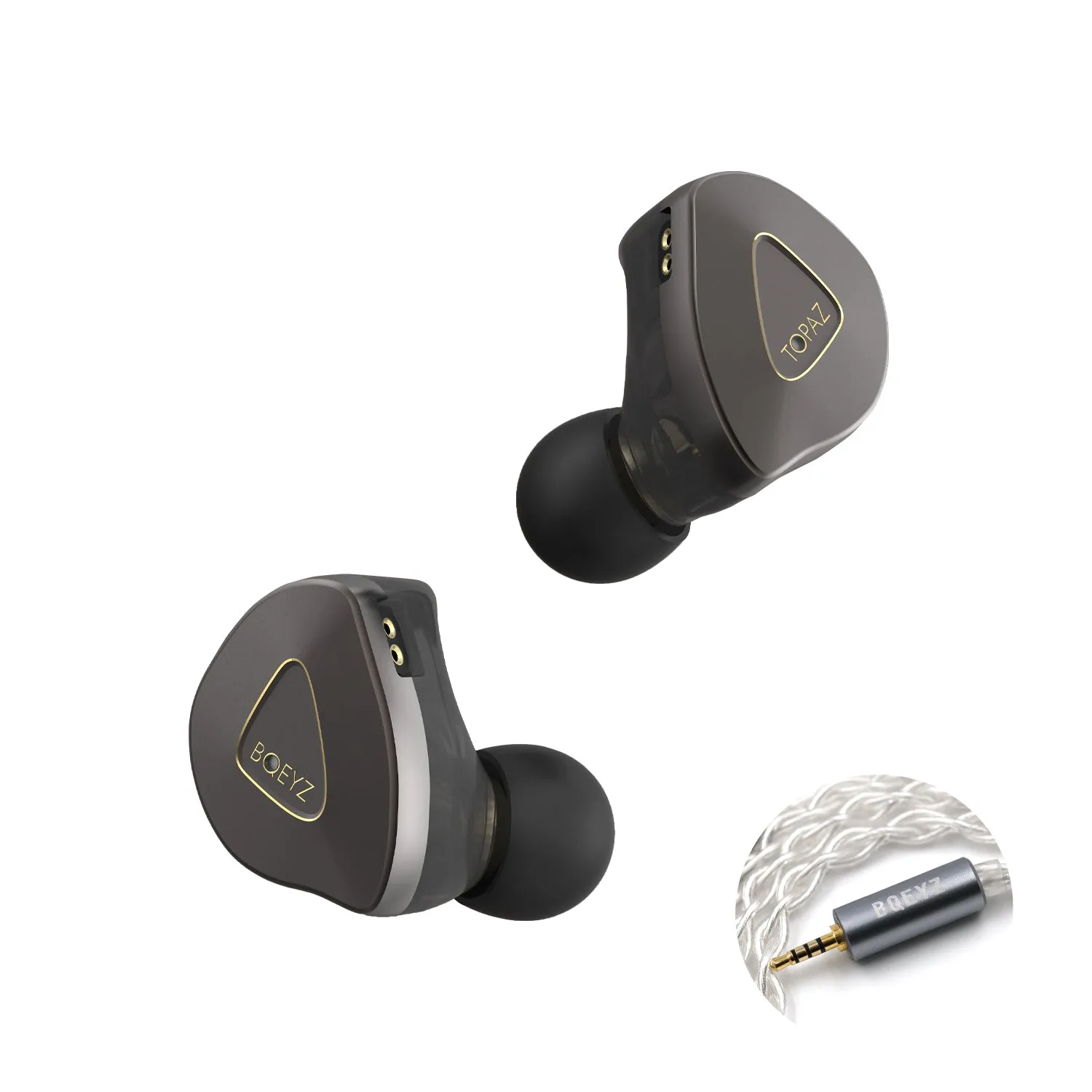 BQEYZ Topaz In-Ear Monitor Dynamic Piezoelectronic Drivers Earphone