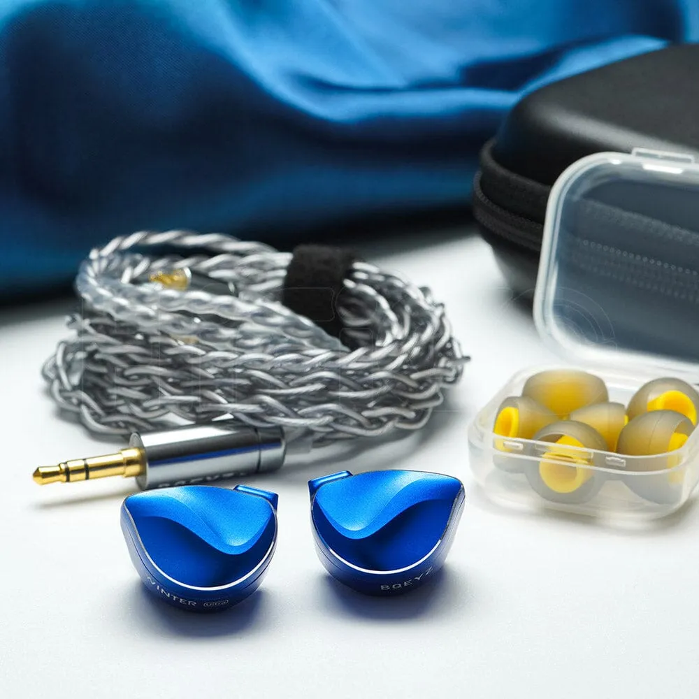 BQEYZ Winter Ultra 1DD 1BC HiFi Dynamic Driver PZT Bone Conduction In-Ear Monitors