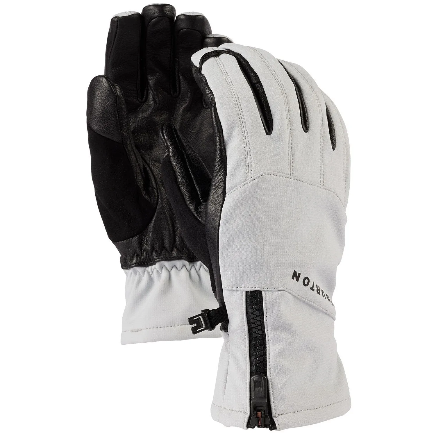 Burton AK Tech Gloves, Gray Cloud