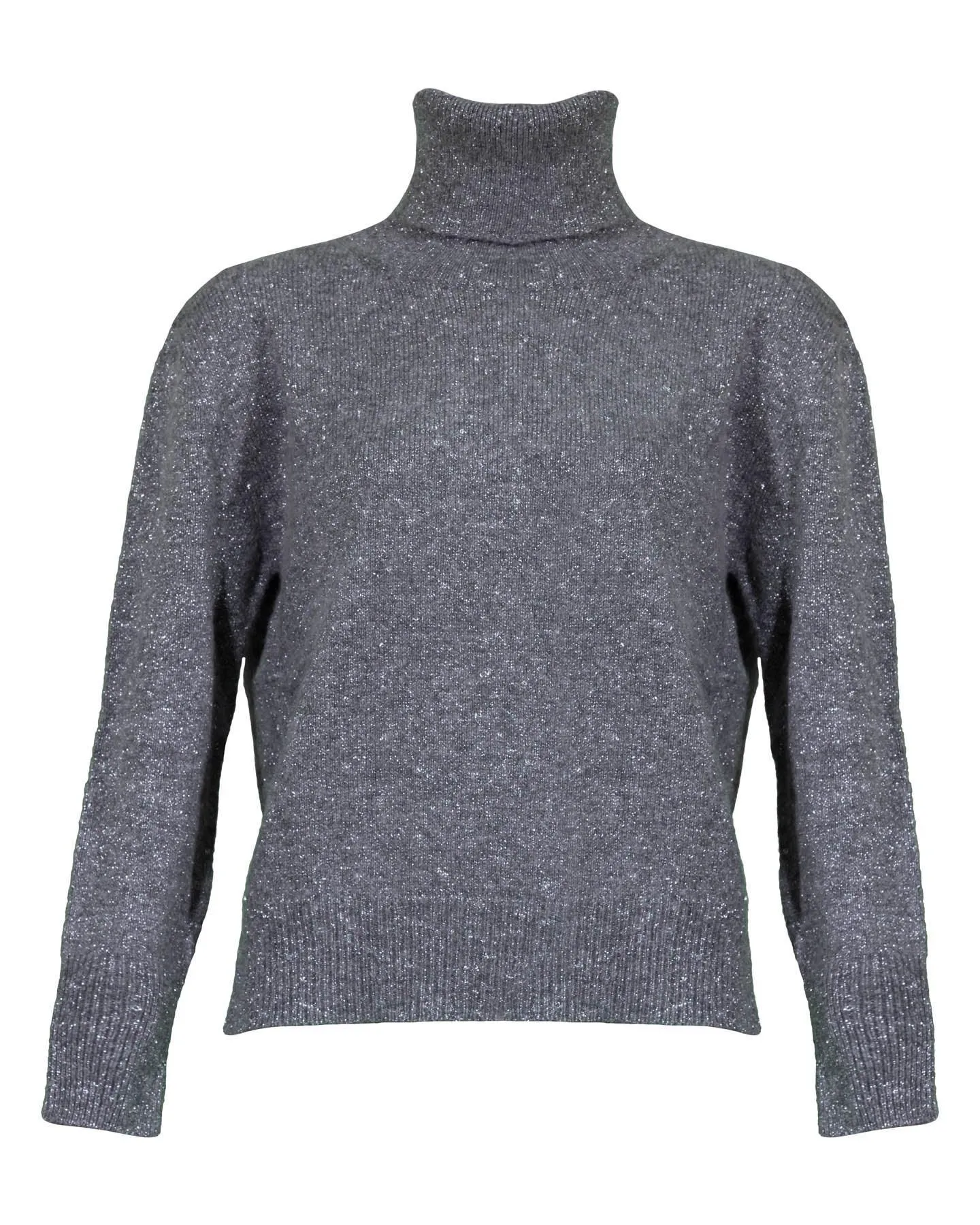 Cashmere Speckled Look Turtleneck