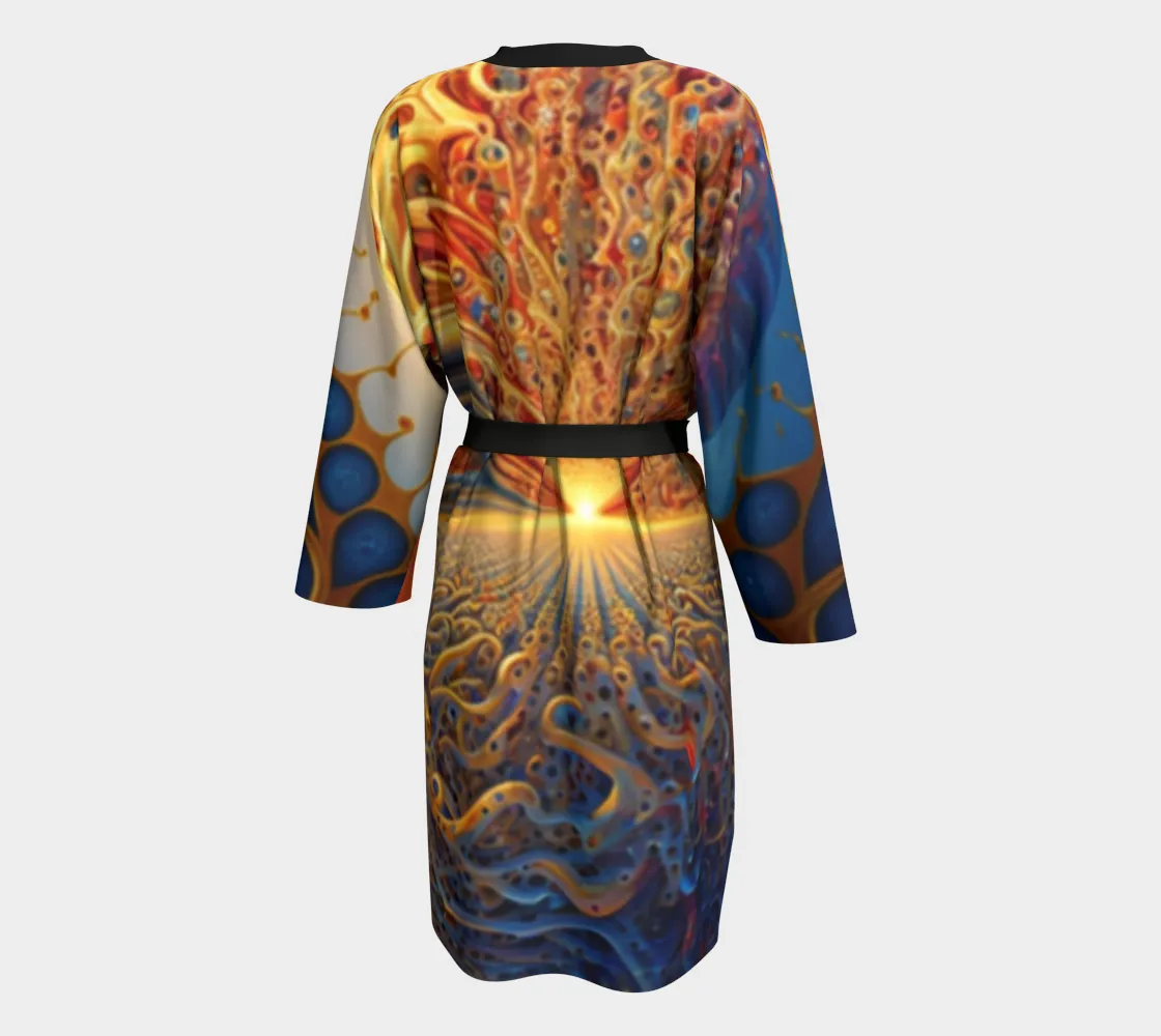 COASTLINE PEIGNOIR KIMONO | ACIDMATH AI