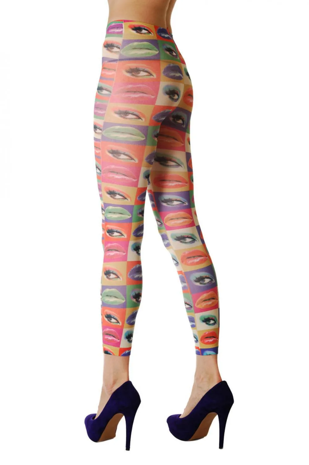 Colourful Lips & Eyes Footless