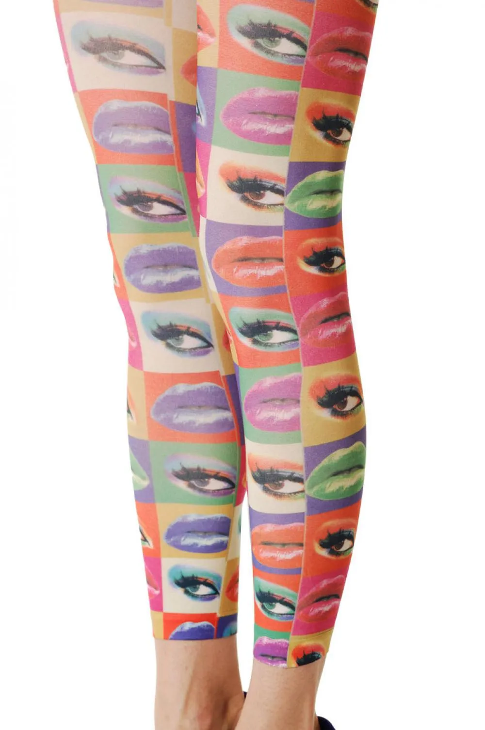 Colourful Lips & Eyes Footless