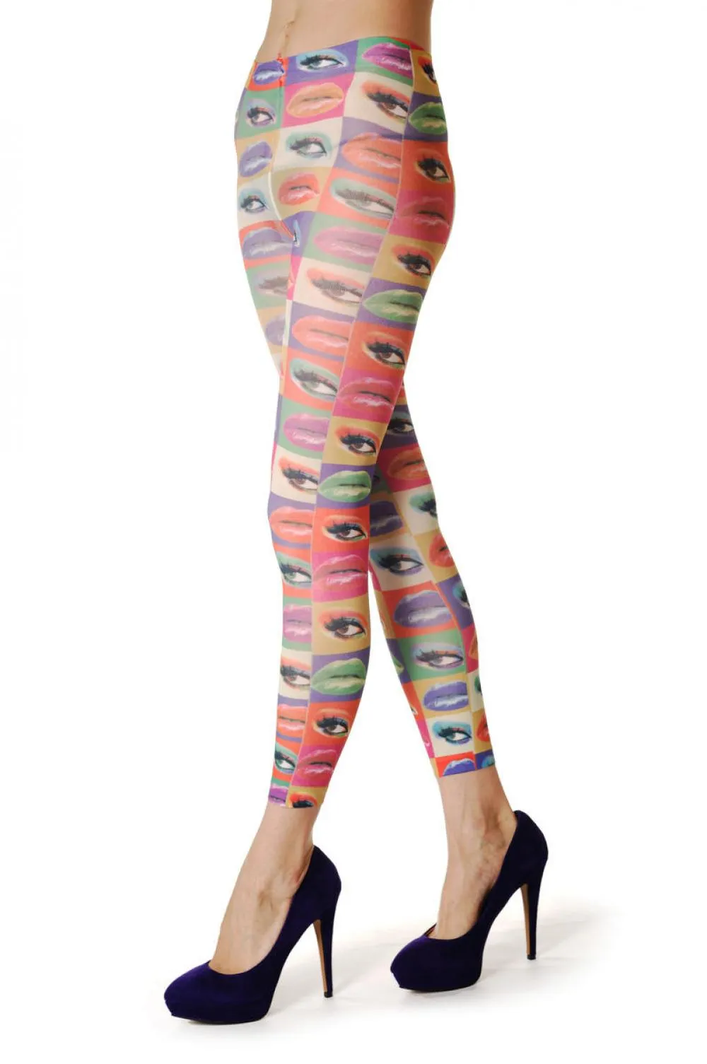 Colourful Lips & Eyes Footless