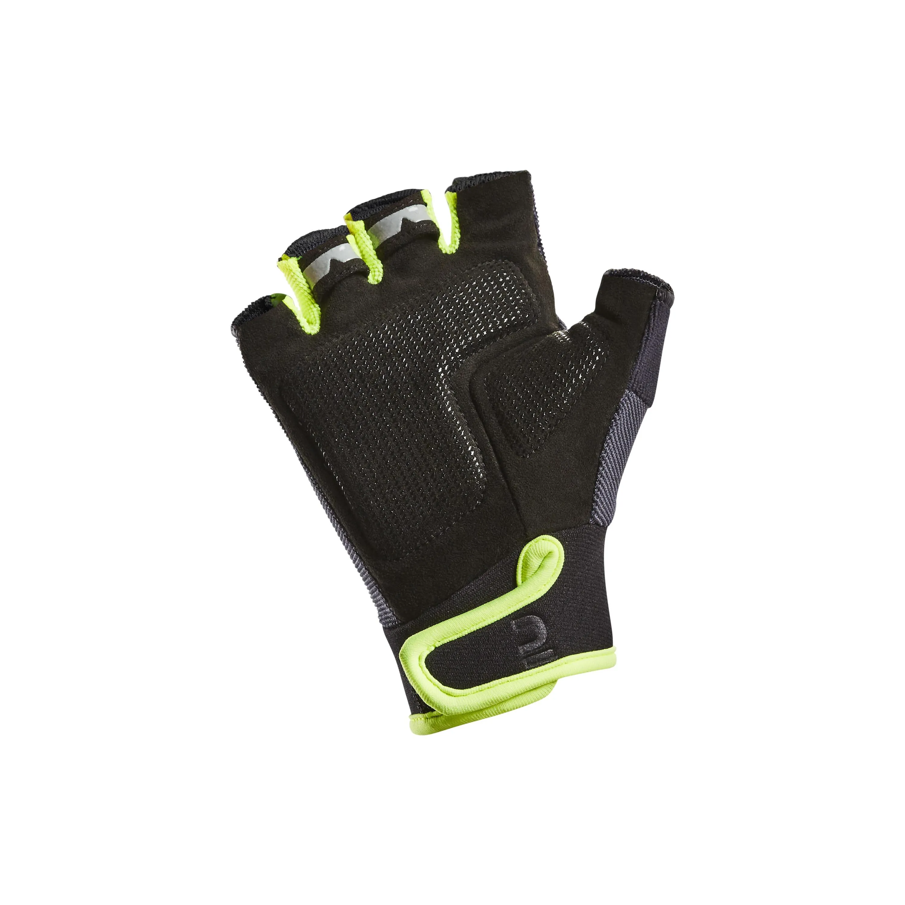Cycling gloves for children 500 yellow Btwin