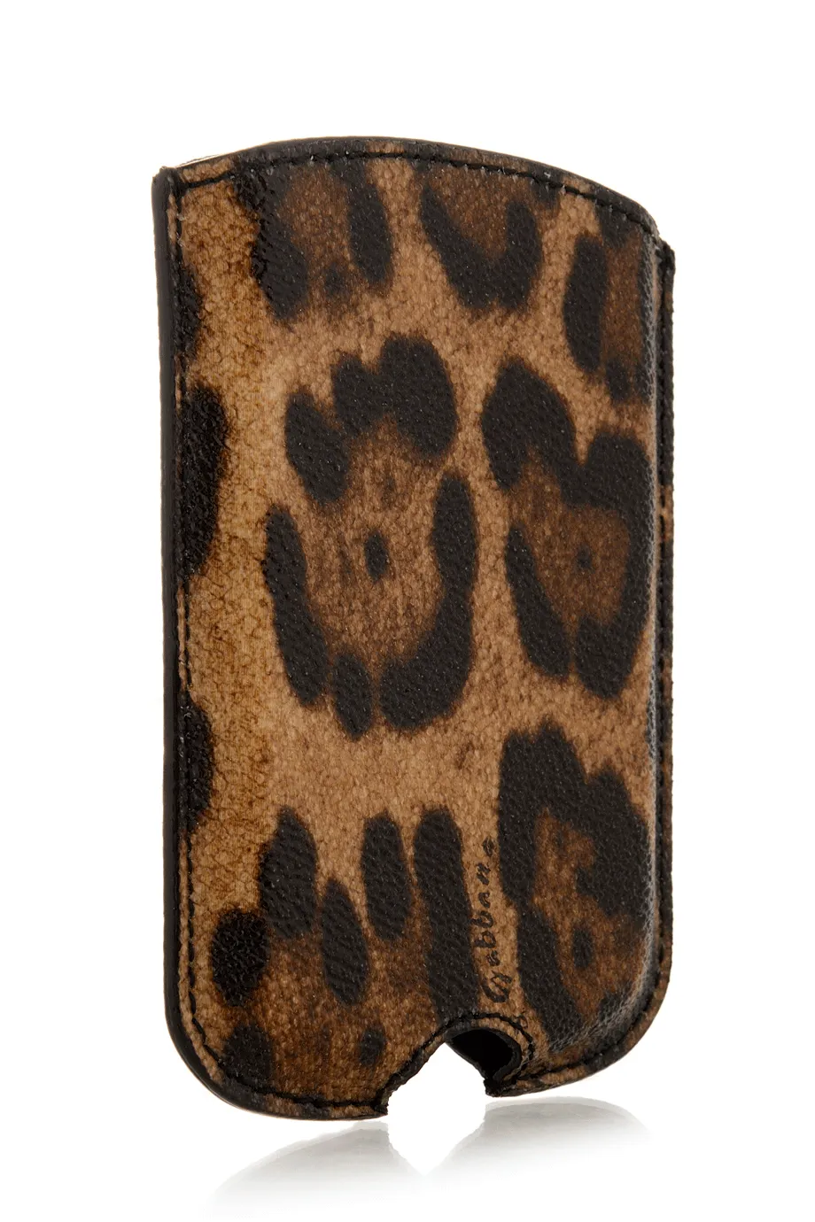 Dolce & Gabbana LEOPARD Matte Brown Blackberry / Samsung Case