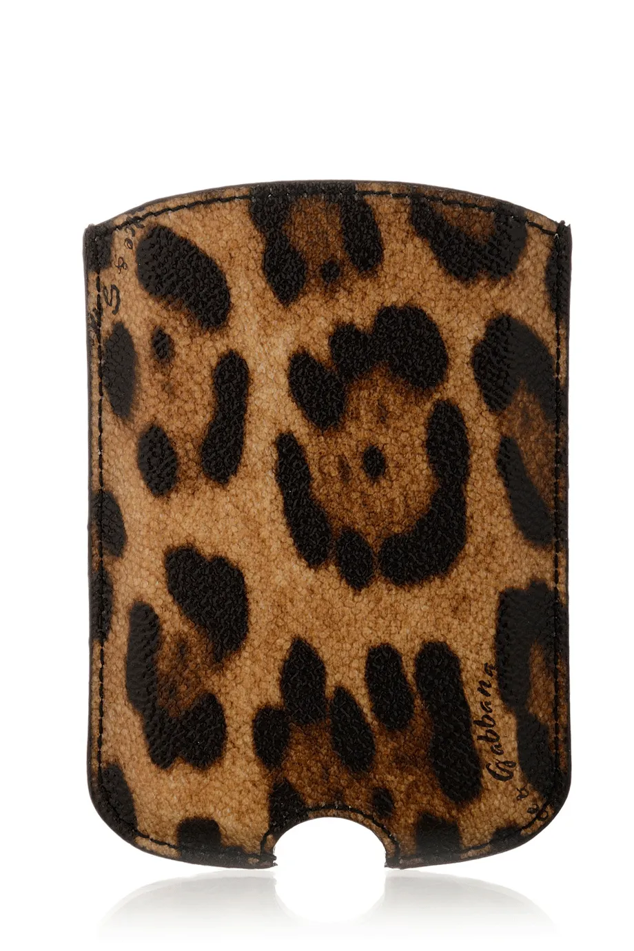 Dolce & Gabbana LEOPARD Matte Brown Blackberry / Samsung Case