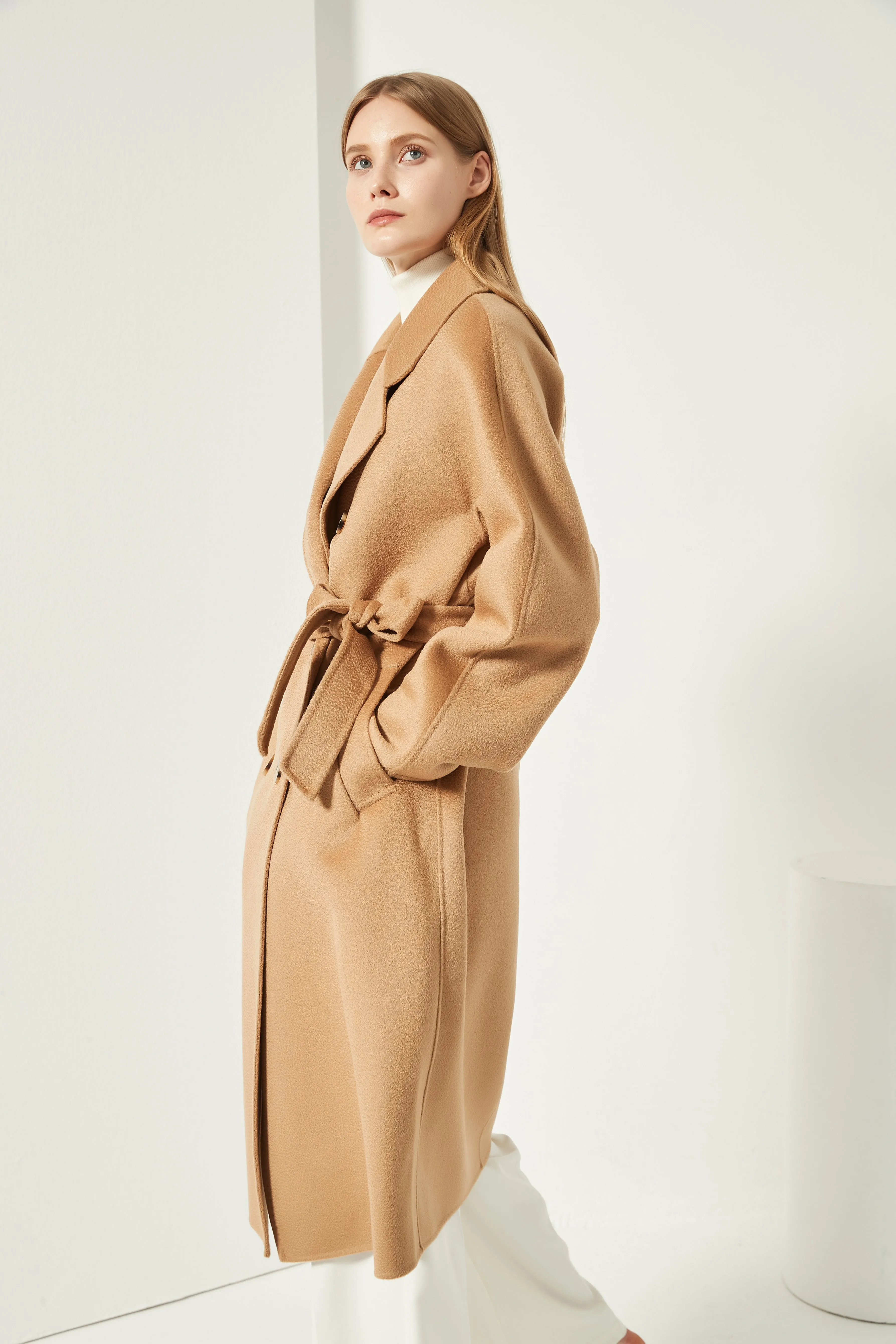 Double-breasted  Cashmere Coat