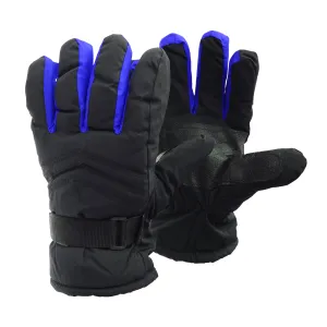 FLOSO Unisex Waterproof Padded Thermal Winter/Ski Gloves With Grip