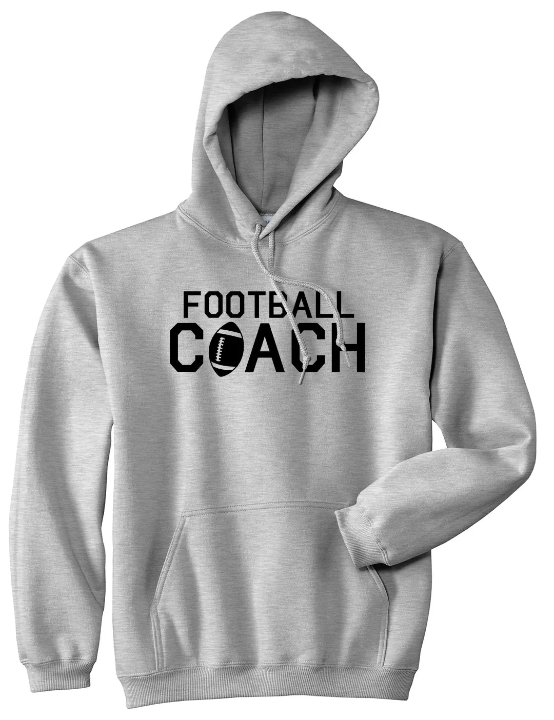 Football Coach Sports Mens Pullover Hoodie