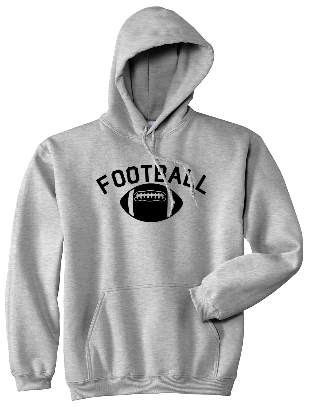 Football Sports Mens Pullover Hoodie