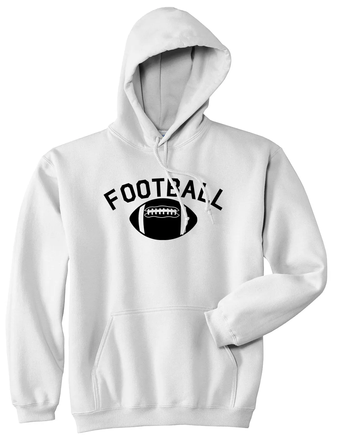 Football Sports Mens Pullover Hoodie
