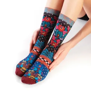 Garden Printed Socks for Her