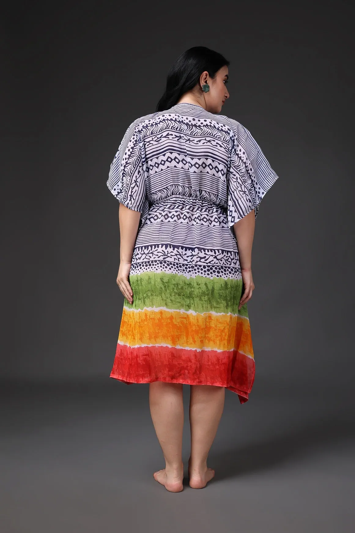 Geometric Printed Kaftan