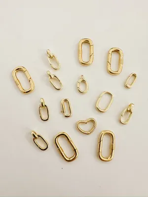 Gold Charm Holder (Multiple Styles)