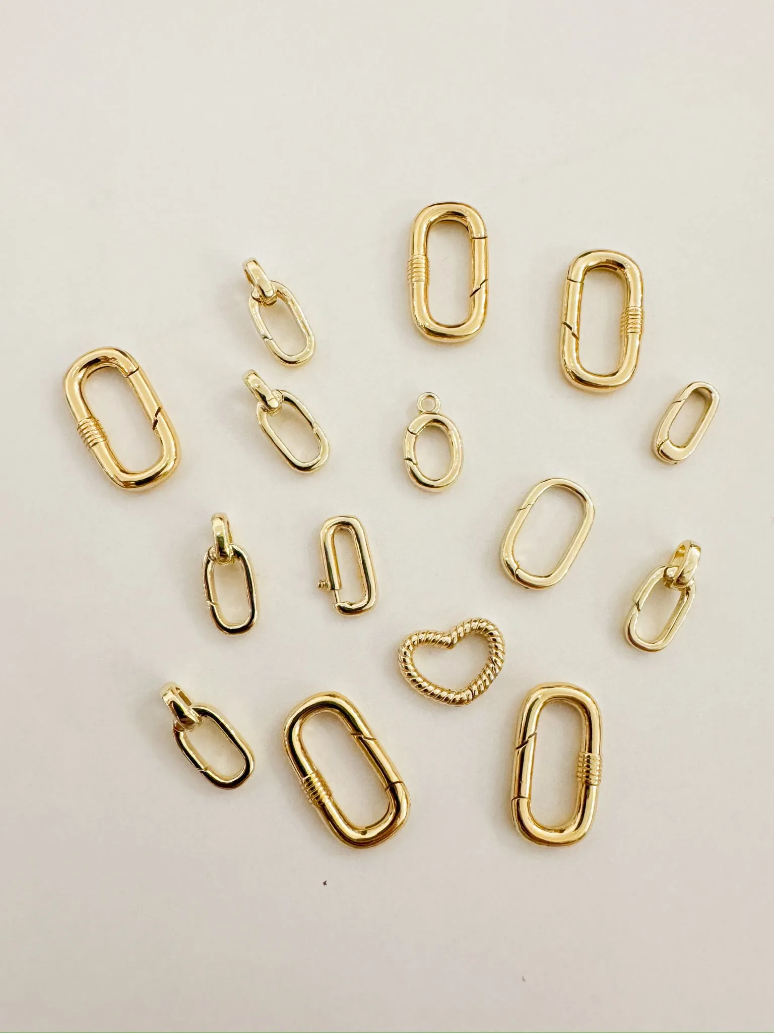 Gold Charm Holder (Multiple Styles)