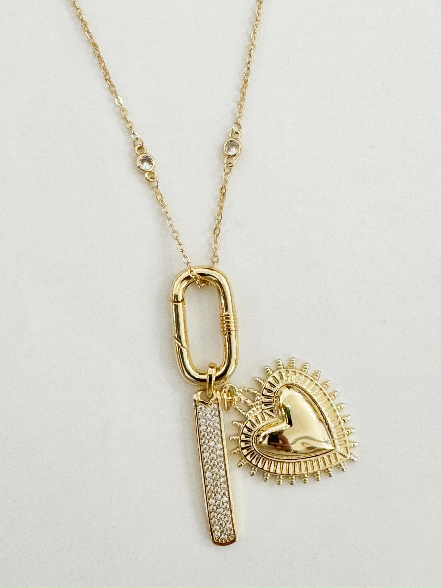 Gold Charm Holder (Multiple Styles)