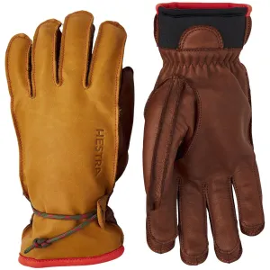 Hestra Wakayama 5-Finger gloves, yellow