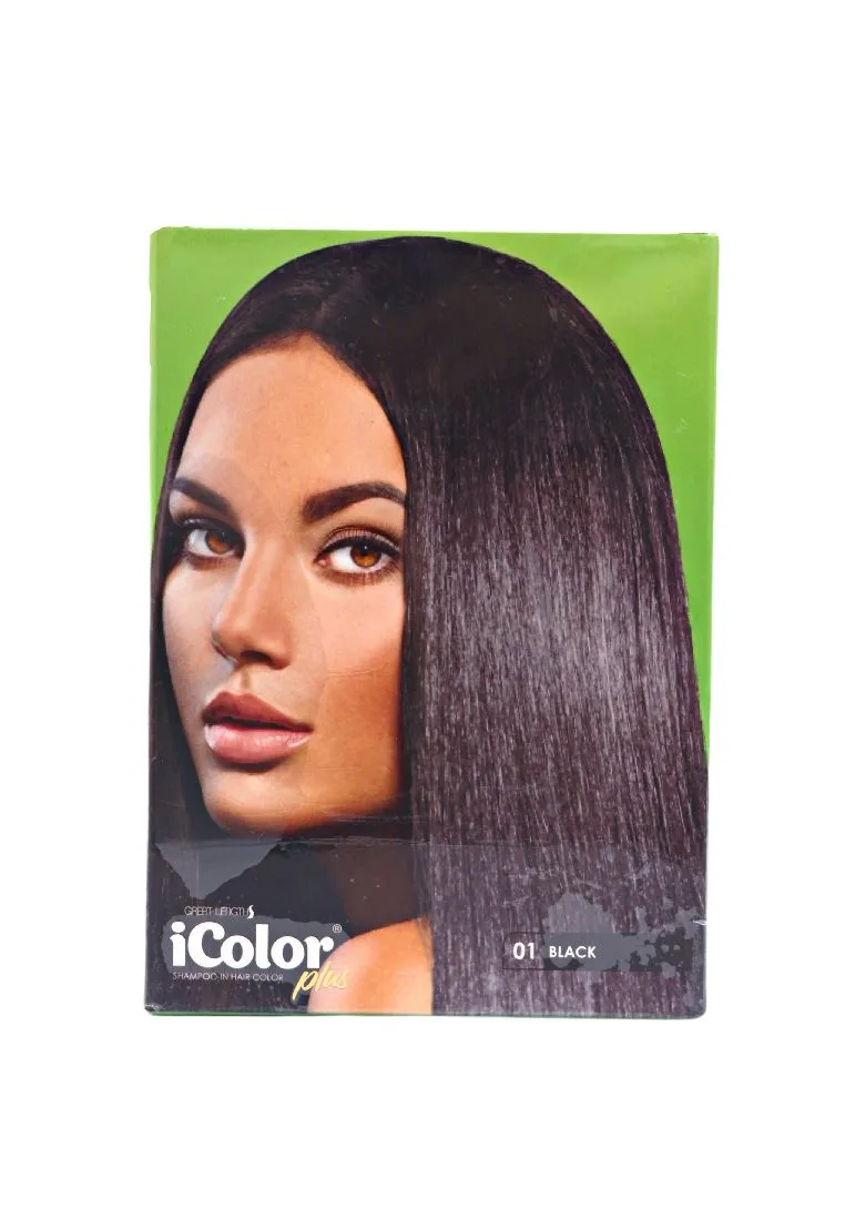 iColor 10piece/pack Hair Dye Shampoo 30ml