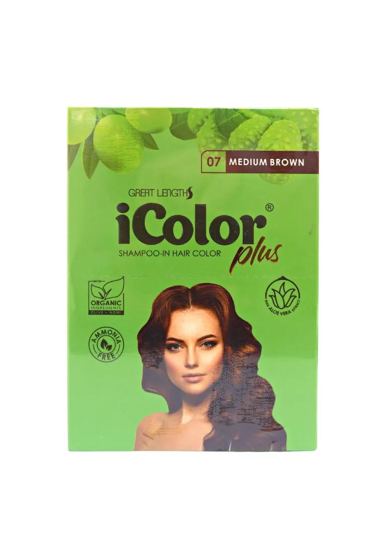 iColor 10piece/pack Hair Dye Shampoo 30ml