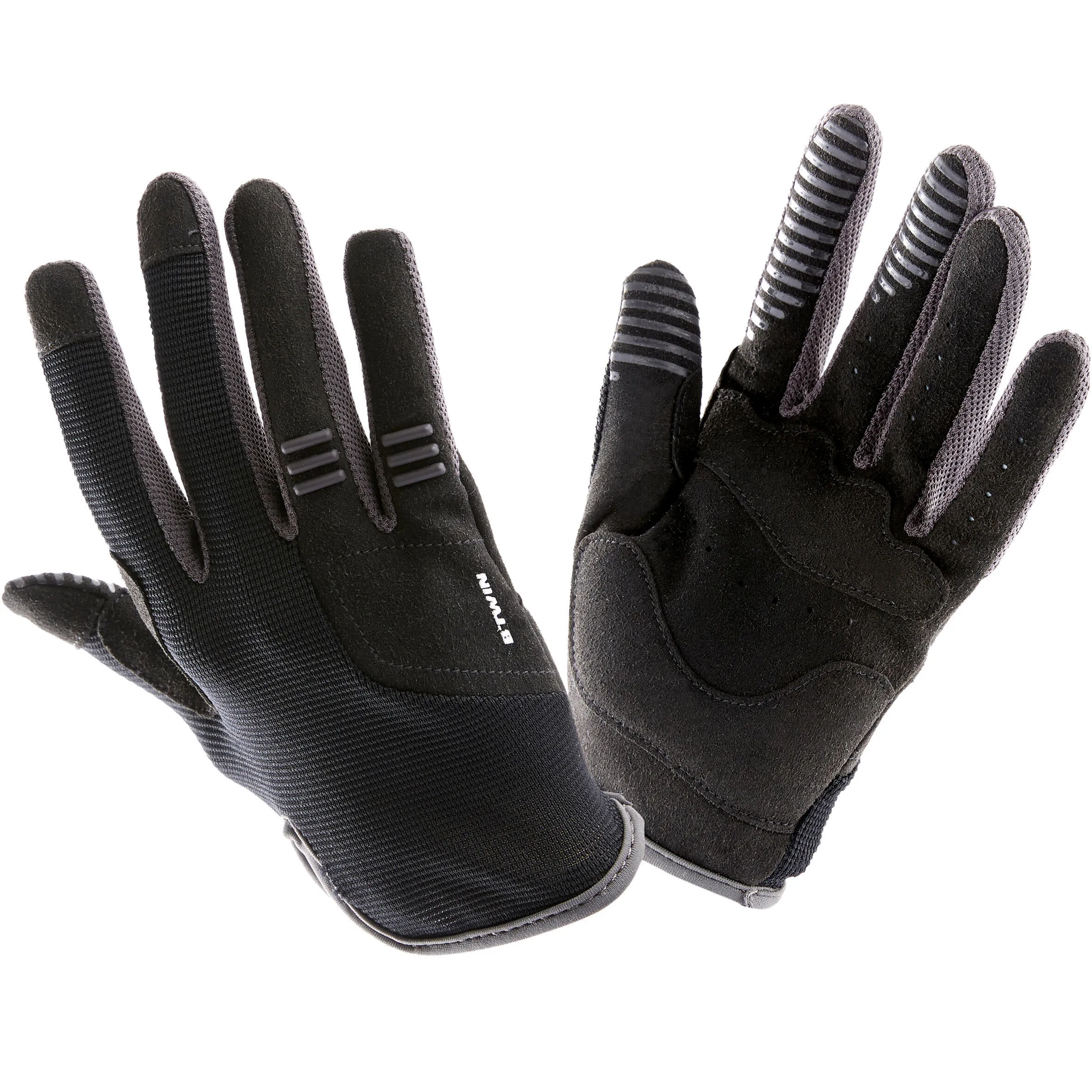 Long children's cycling gloves Btwin