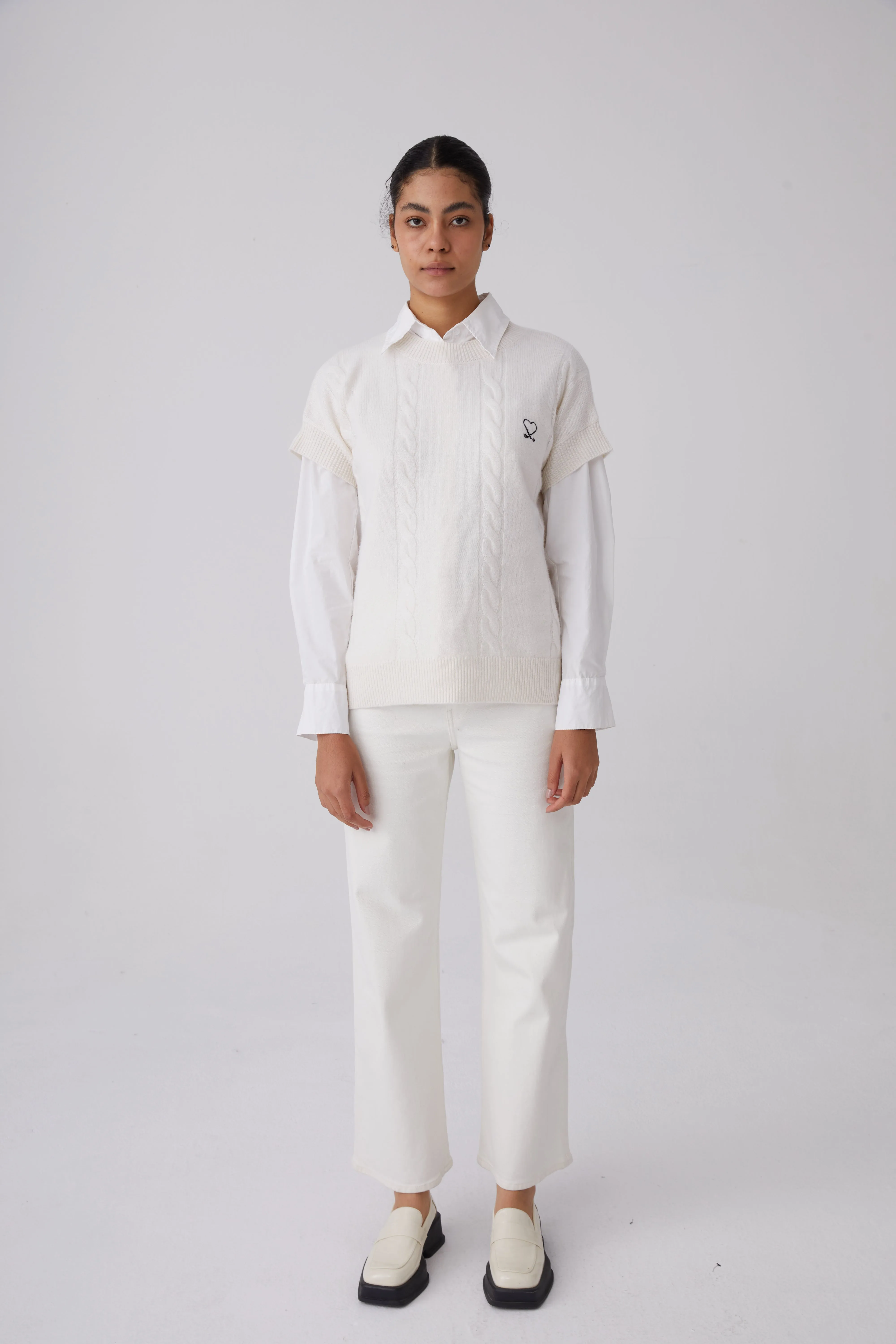 Love Golf Short-sleeve Sweater