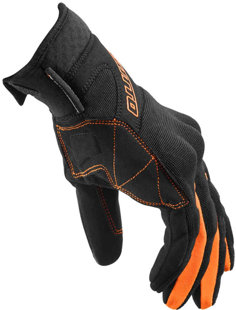 Motorcycle gloves F-ST Bogotto, black/orange