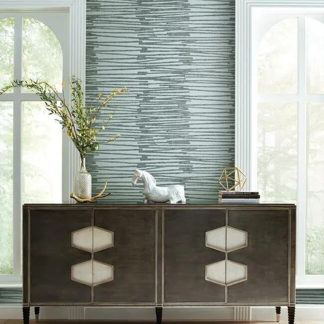 Nikki Chu Burundi Thatch Peel & Stick Wallpaper