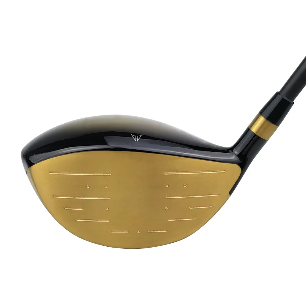 Petite Ladies Pacific Golf Clubs FLCN-2 Gold Driver 460cc 12°  Right Handed Premium Ultra Forgiving Lady Flex Graphite Shaft Tour Velvet Grip