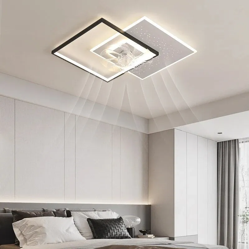 QIYI Moratie Acrylic Ceiling Fan Lights