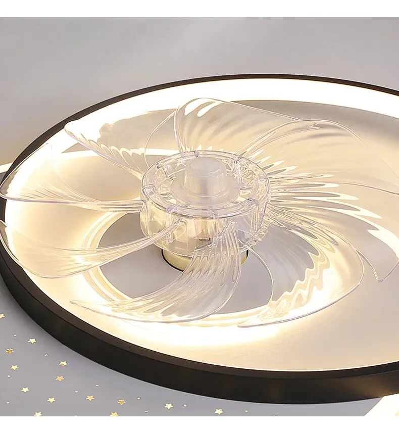 QIYI Moratie Acrylic Ceiling Fan Lights