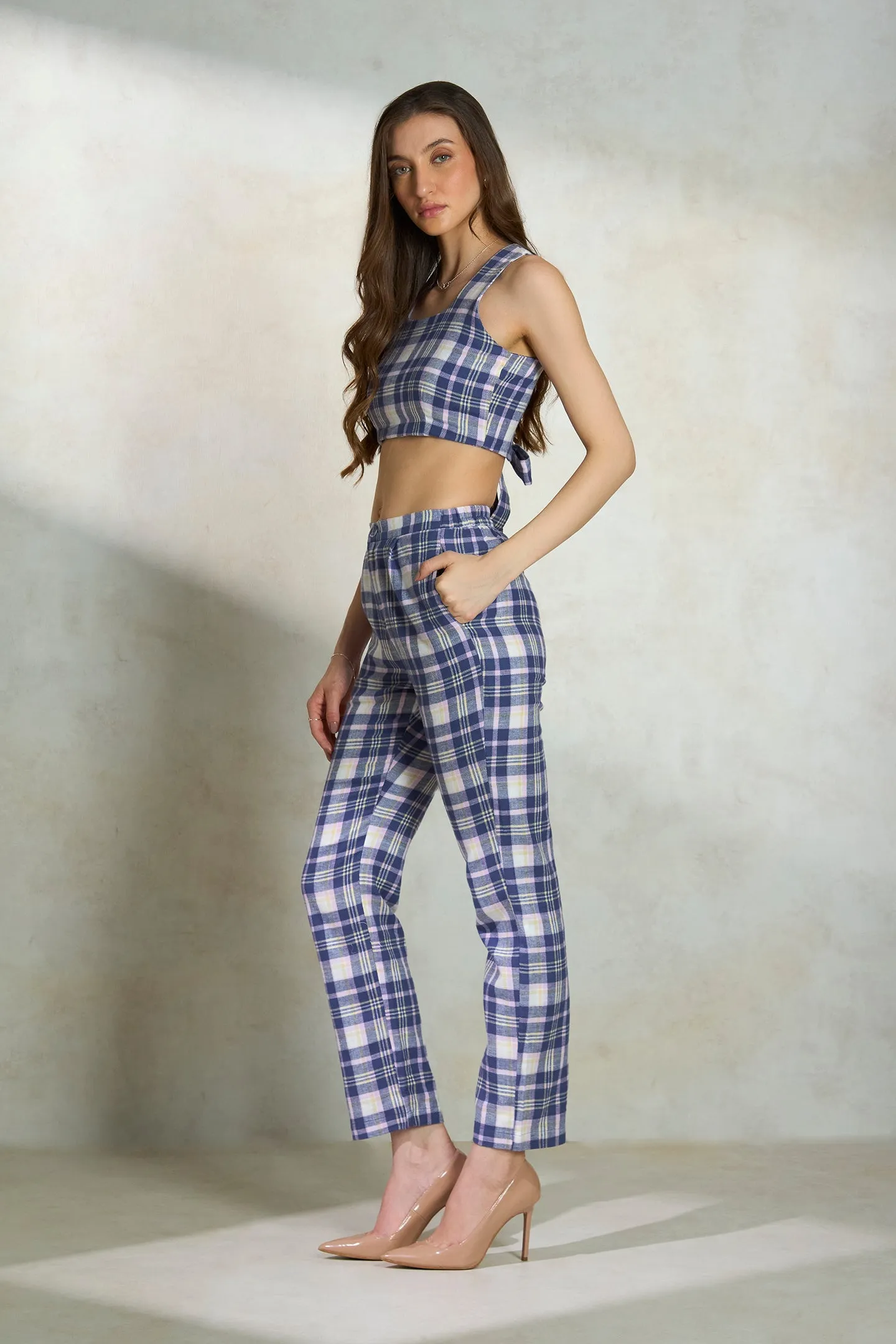 Roxie|Checked Cotton Co-ords