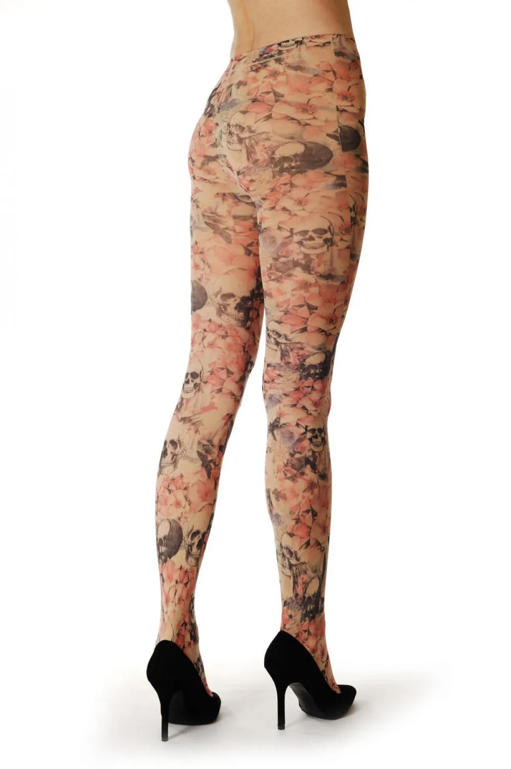 Skull Pink Flowers Lyrics Flies Vintage