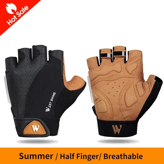 Sports Cycling Gloves Touch Screen Men Women MTB Bike Gloves Running Fitness Gym Riding Motorcycle Bicycle Gloves