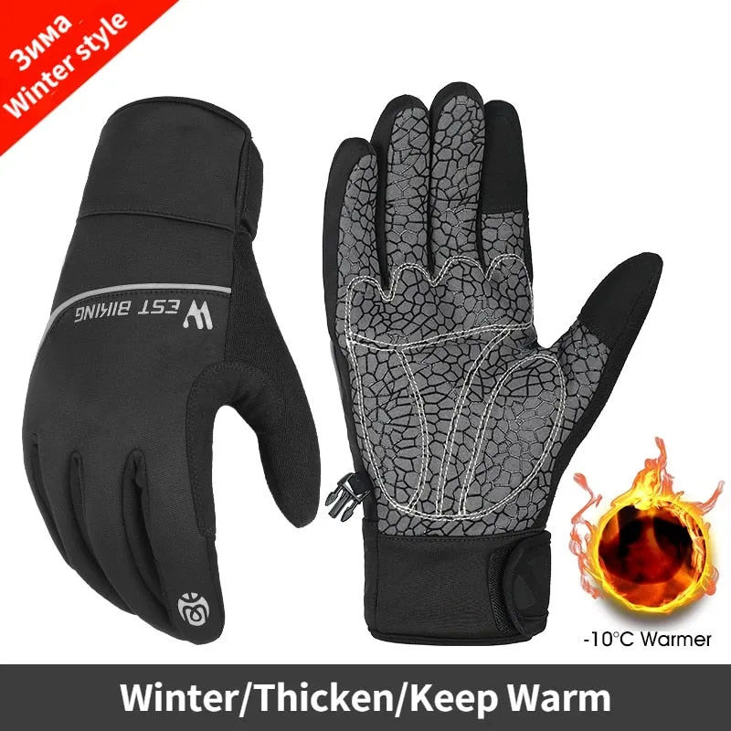 Sports Cycling Gloves Touch Screen Men Women MTB Bike Gloves Running Fitness Gym Riding Motorcycle Bicycle Gloves