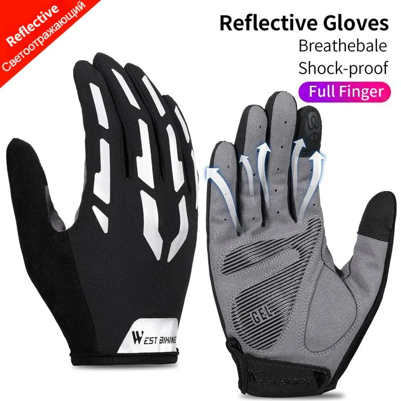 Sports Cycling Gloves Touch Screen Men Women MTB Bike Gloves Running Fitness Gym Riding Motorcycle Bicycle Gloves