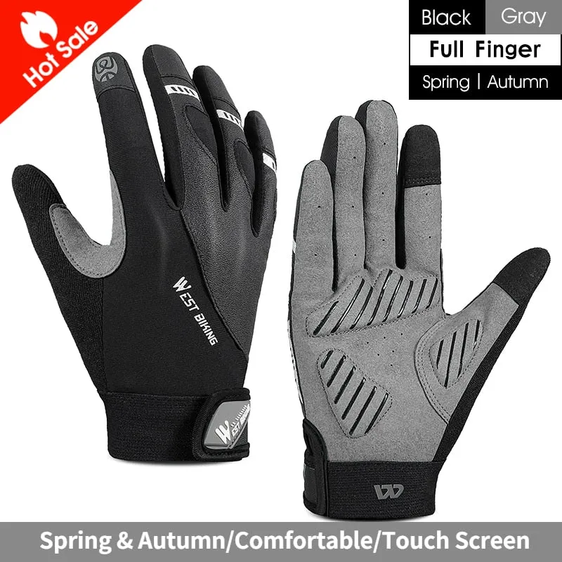 Sports Cycling Gloves Touch Screen Men Women MTB Bike Gloves Running Fitness Gym Riding Motorcycle Bicycle Gloves