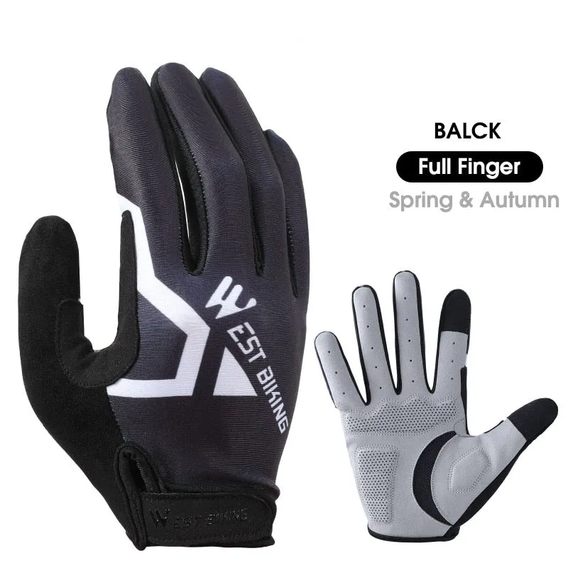 Sports Cycling Gloves Touch Screen Men Women MTB Bike Gloves Running Fitness Gym Riding Motorcycle Bicycle Gloves