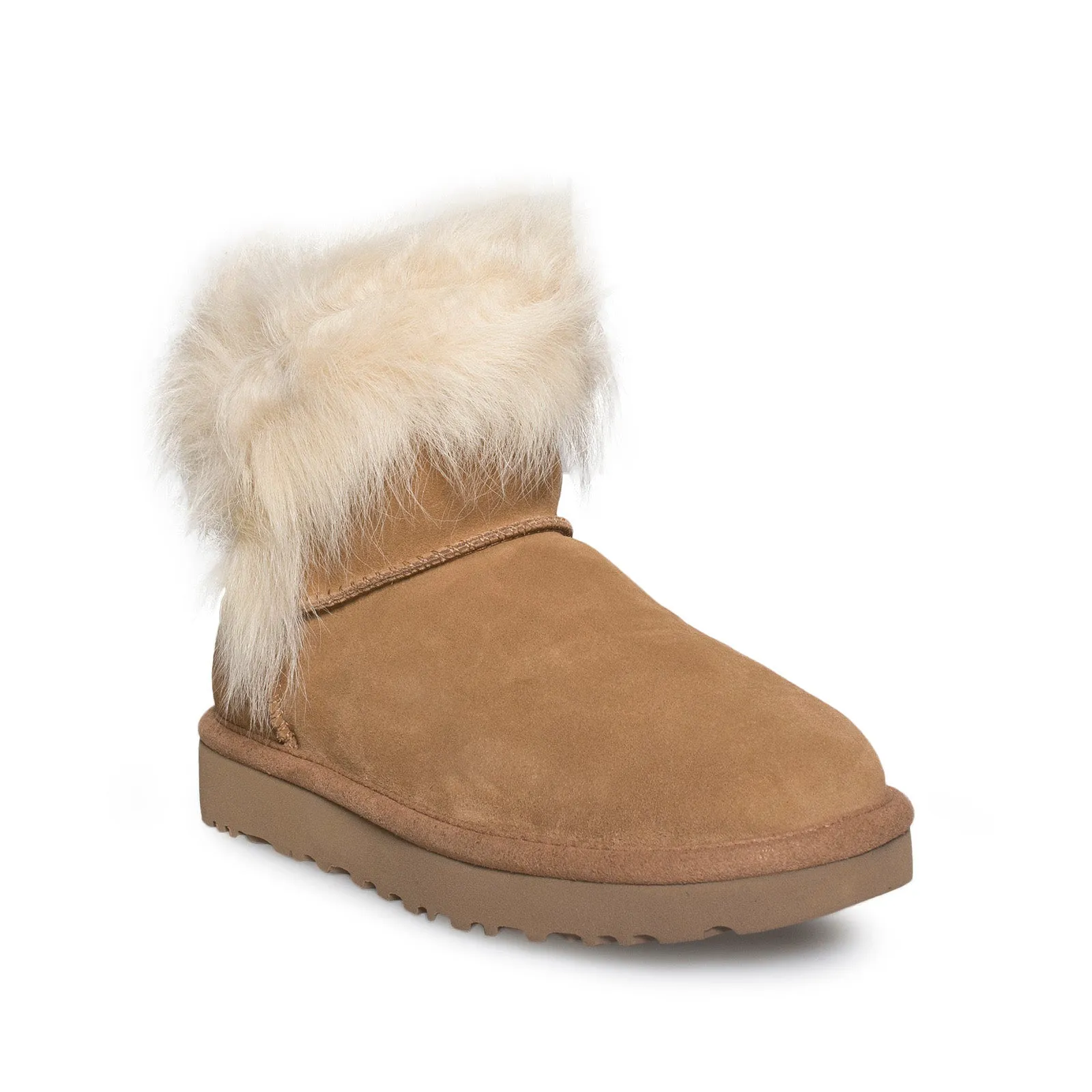 UGG Womens Milla Chestnut Warm Sheepskin Boots