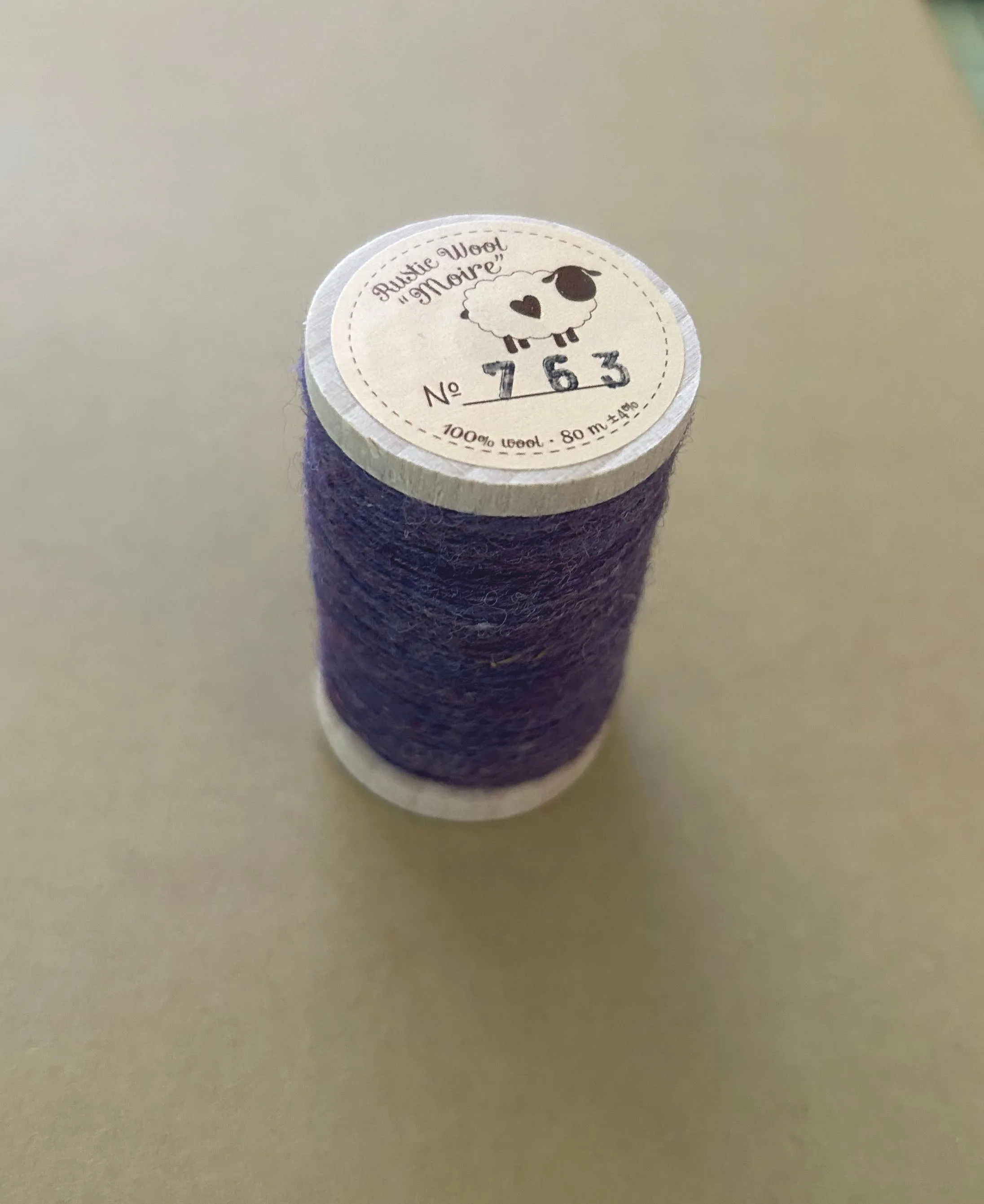 VIOLET Hand Dyed HALF YARD Wool Fabric for Wool Applique and Rug Hooking