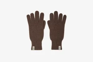 Westray Cashmere Gloves - Coffee