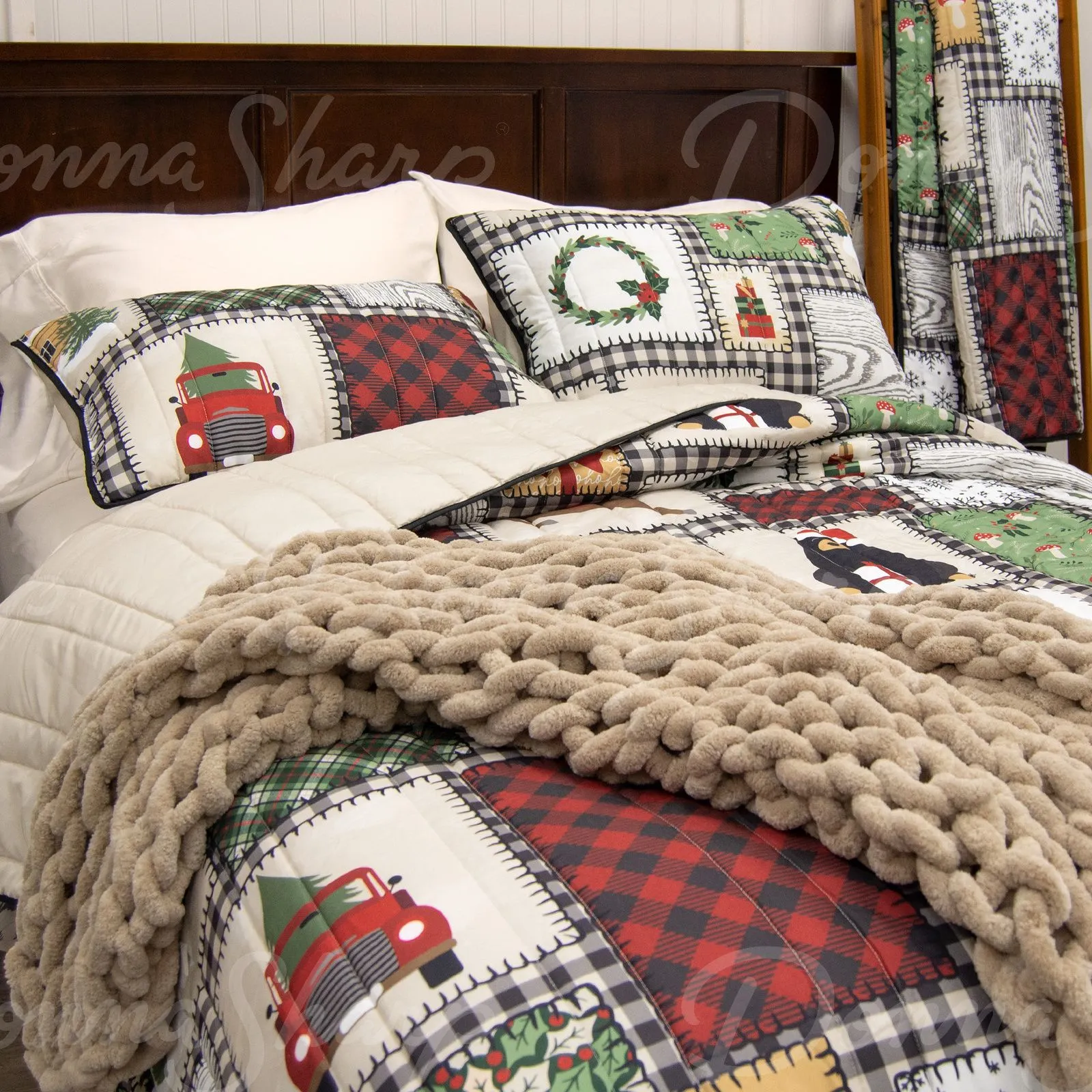 Winter Cottage Quilted Collection - LIMITED QUANTITIES